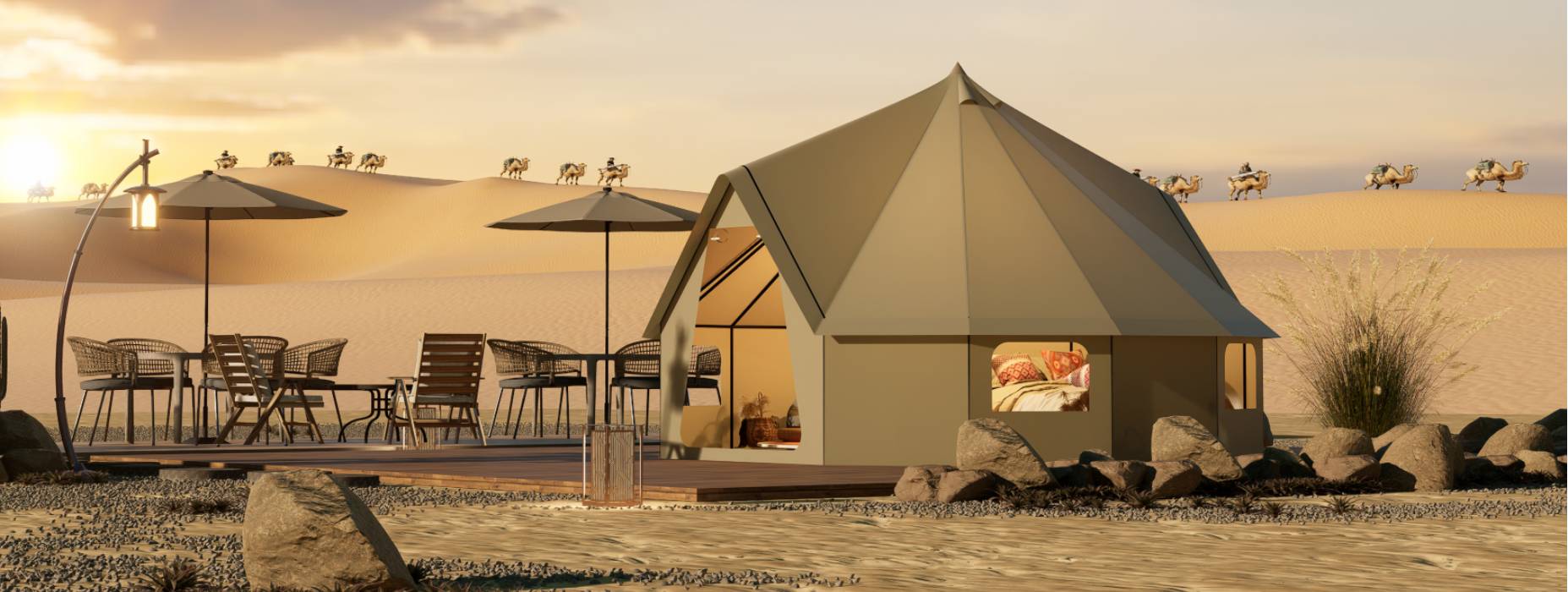 桐柏县露营酒店帐篷产品